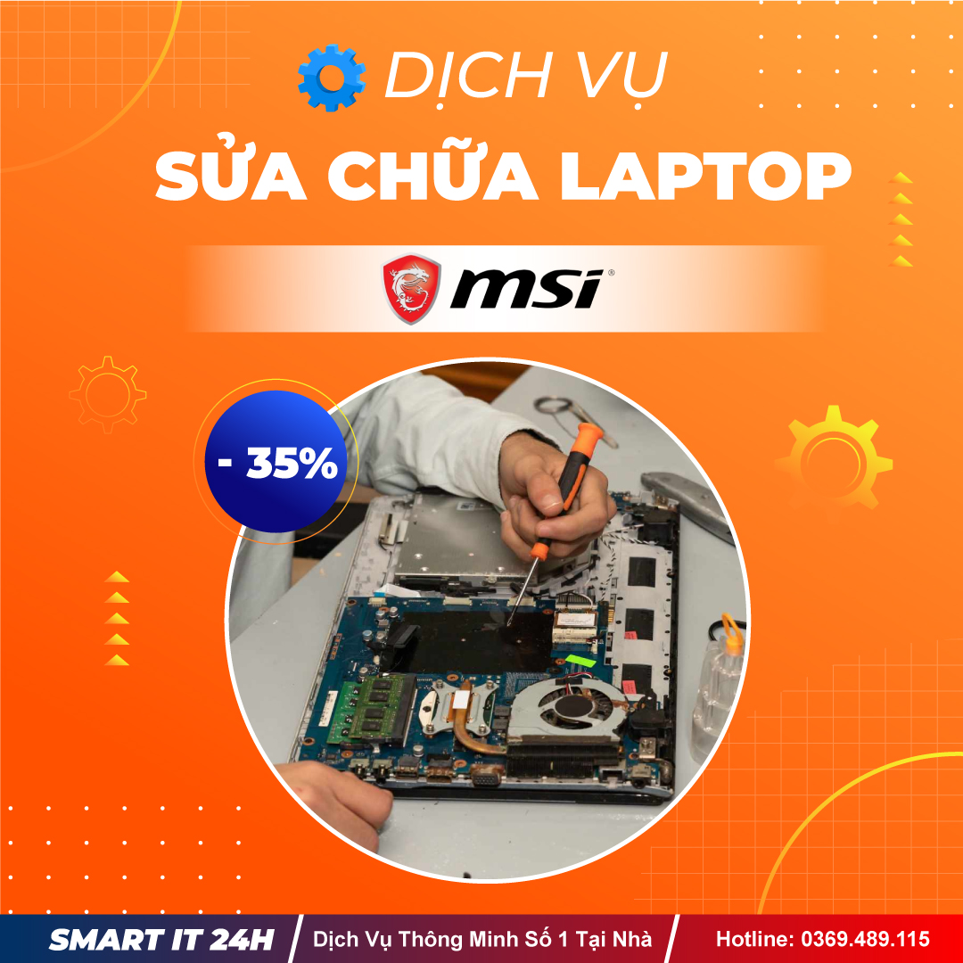 Sửa Laptop MSI Tại Nhà